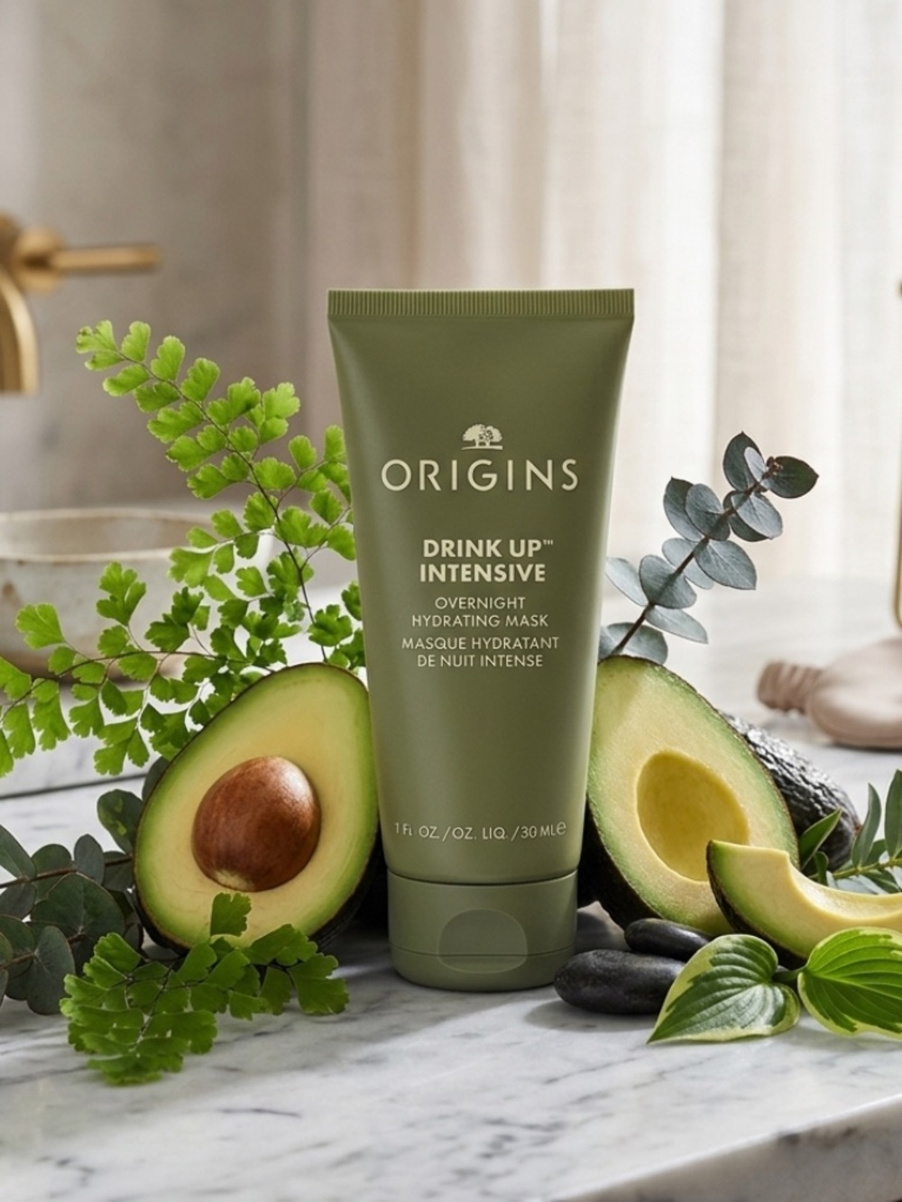 NEW Origins DRINK UP™ INTENSIVE
Overnight Hydrating Mask W/ Avo& Hyaluronic Acid